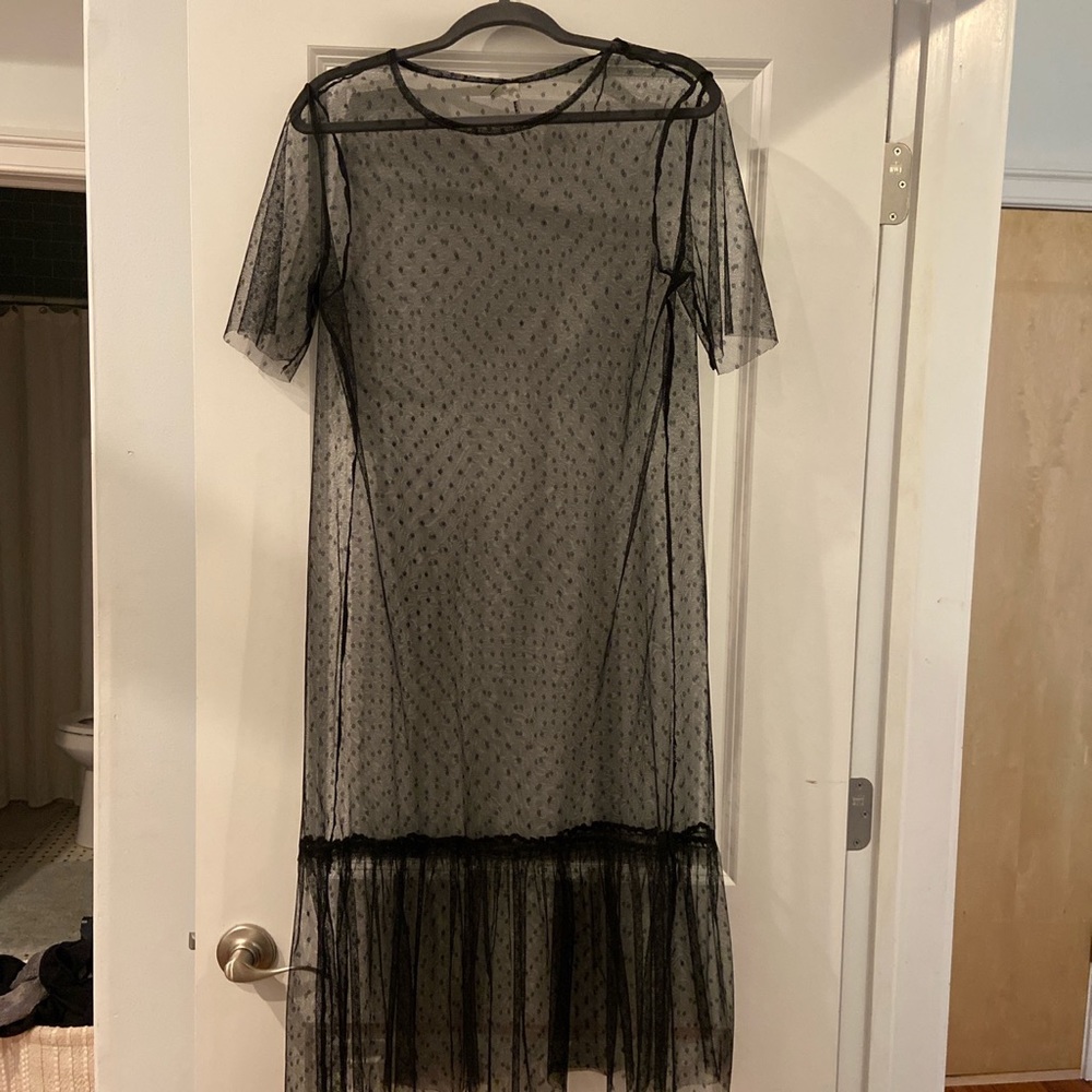 Black Tulle Dress
